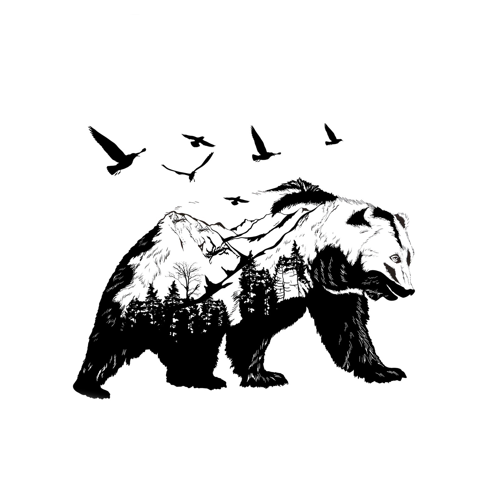 Наклейка из ПВХ, 90×60 см