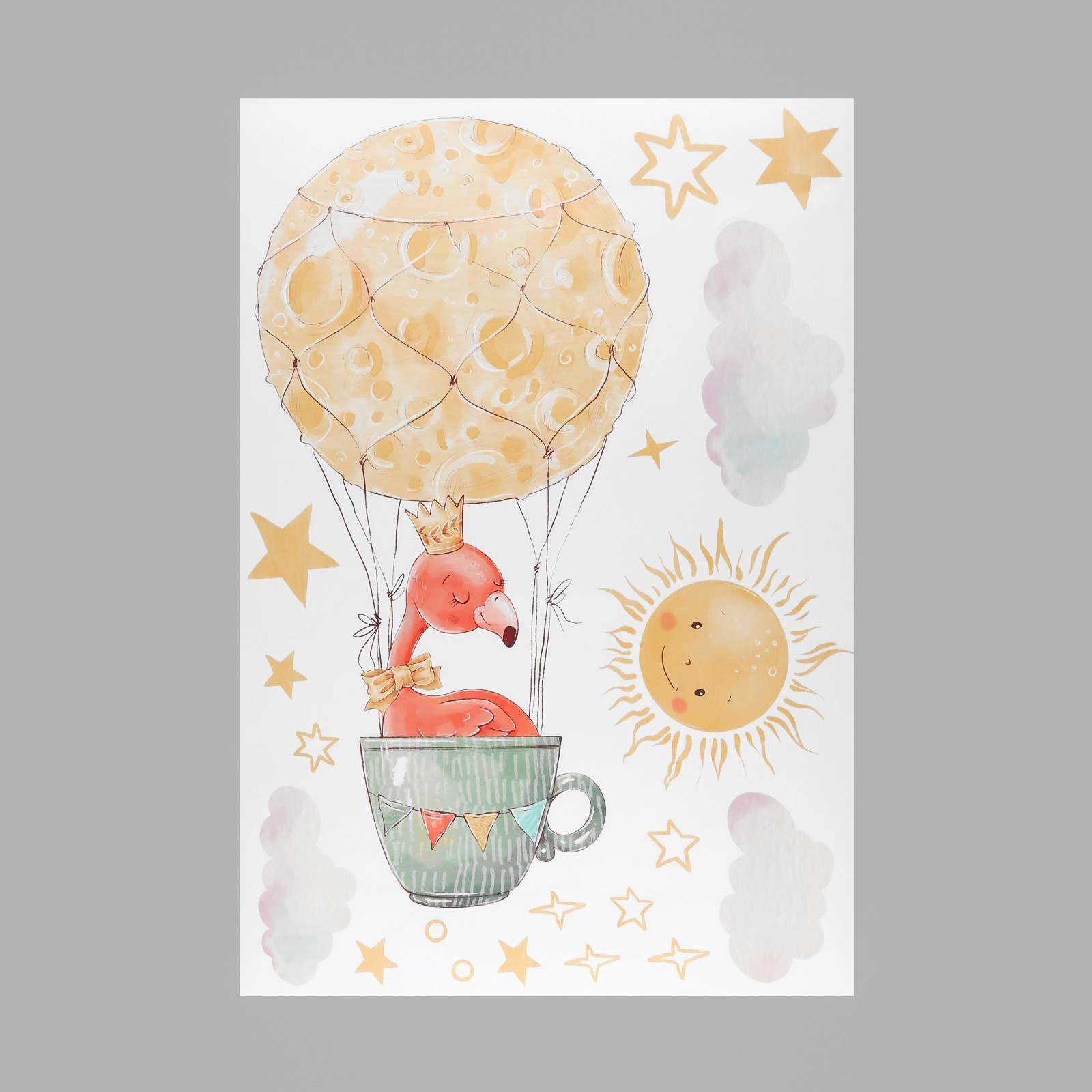 Наклейка из пластика, 40×60 см