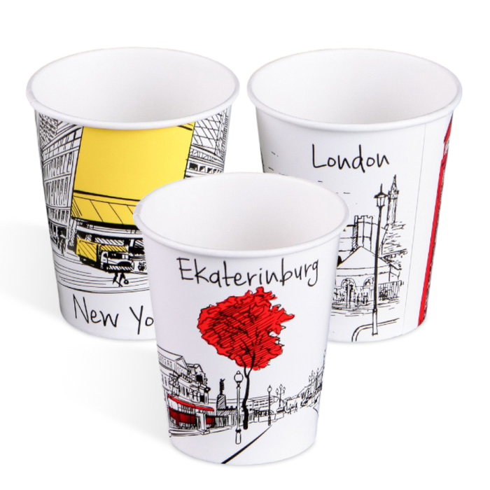 Бумажная одноразовая посуда