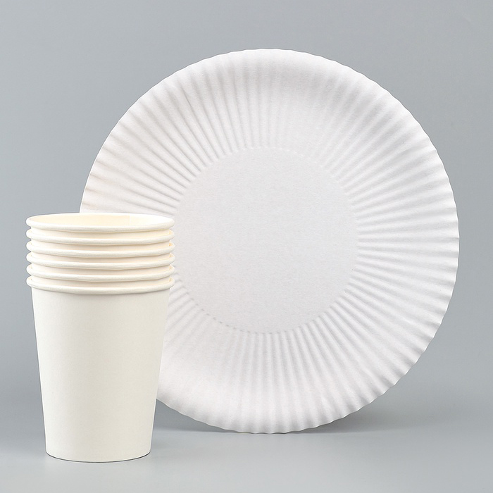 Картонная одноразовая посуда