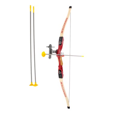 Лук и стрелы с присосками