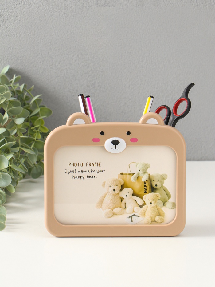 Фоторамка с карандашницей