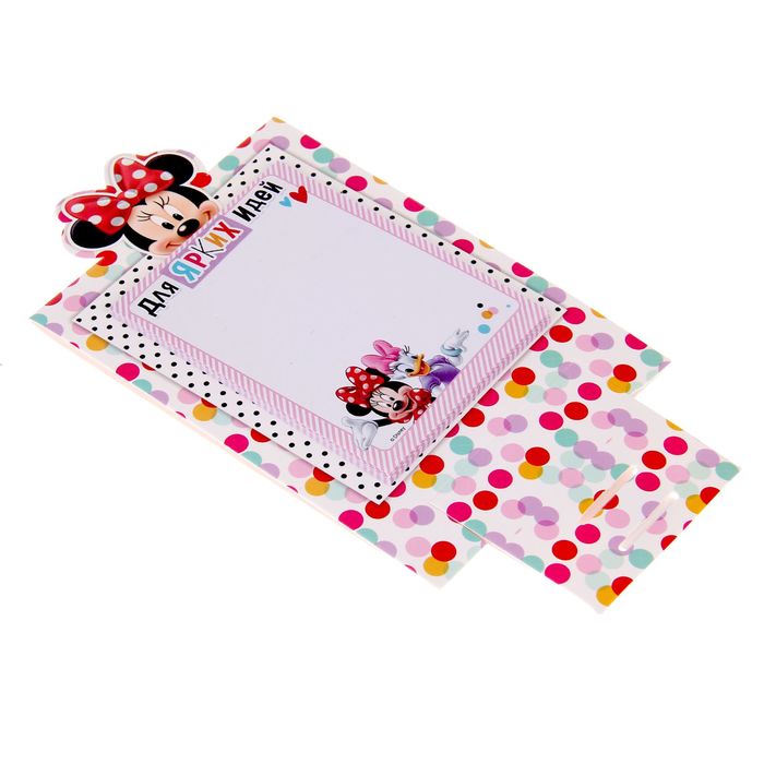Блок с отрывными листами на подставке "Для ярких идей", Минни Маус, 30 листов