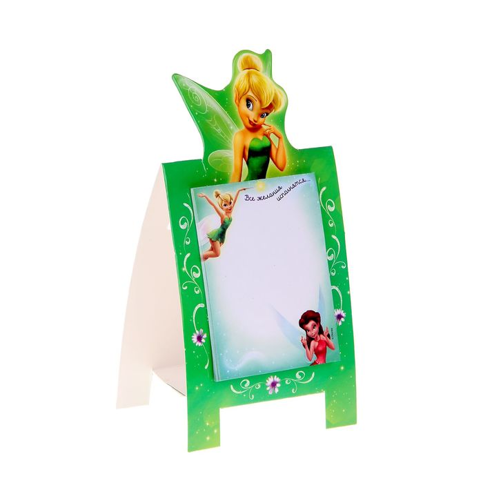 Блок с отрывными листами на подставке "Волшебный блокнот исполнения желаний", Феи, 30 листов