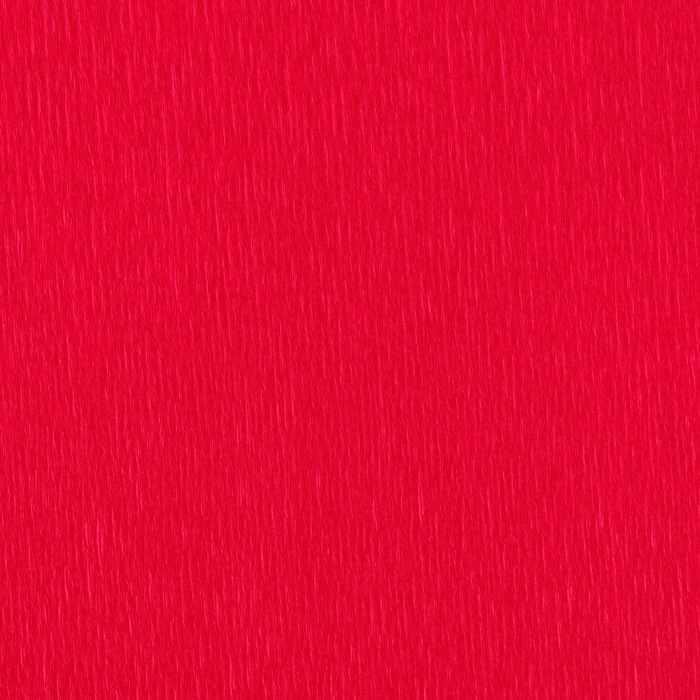 Бумага для упаковки и поделок, Cartotecnica Rossi, гофрированная, красная, вишневая, однотонная, двусторонняя, рулон 1 шт., 0,5 х 2,5 м