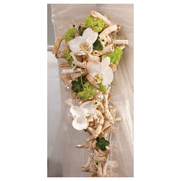 Губка флористическая "Оазис Идеал" полусфера на клипе, 5.5 х 8 см