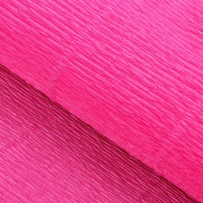 Бумага гофрированная, 970 "Светло-малиновая", 0,5 х 2,5 м