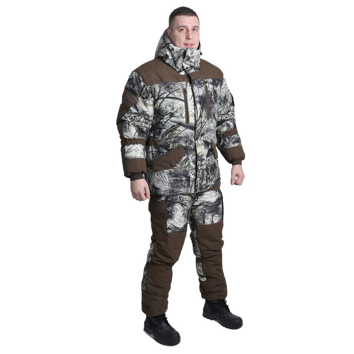Костюм зимний «Невада», размер 56-58, рост 176, цвет лес