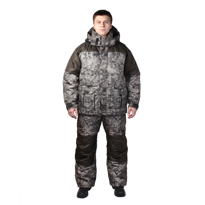 Костюм «Урал», размер 56-58, рост 176, цвет кошачий глаз хаки