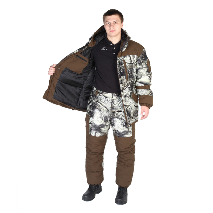 Костюм зимний «Невада», размер 56-58, рост 188, цвет лес