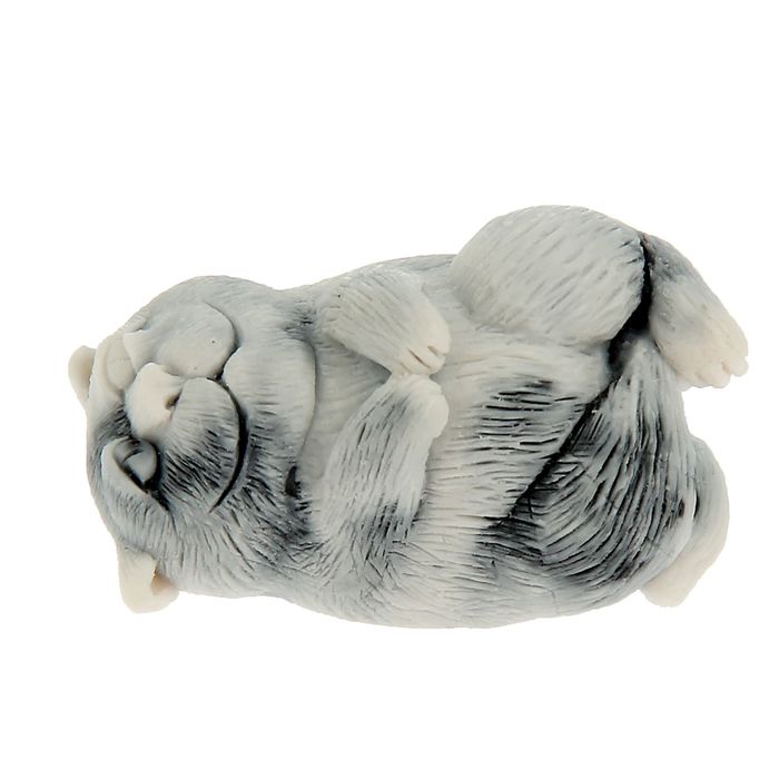 Сувенир "Чеширский кот на подушке (шарж)"