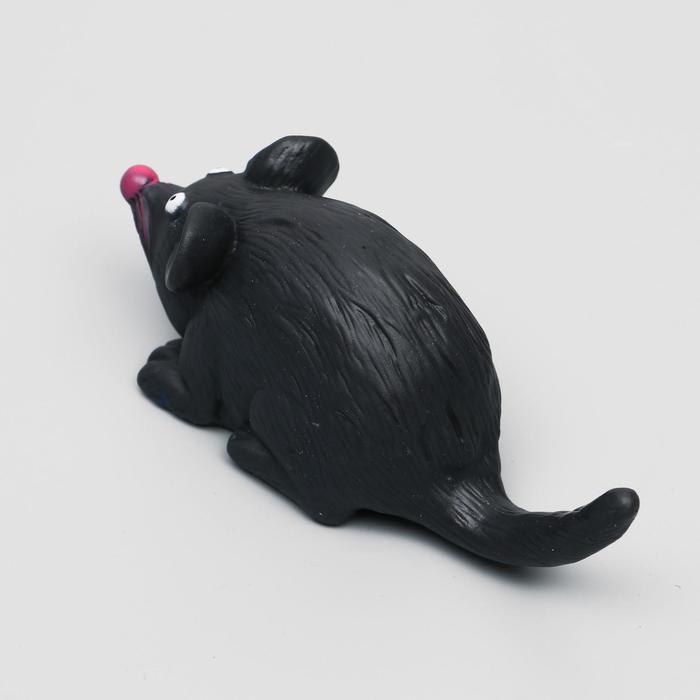 Игрушка пищащая "Мышь", 14,5 см, микс цветов