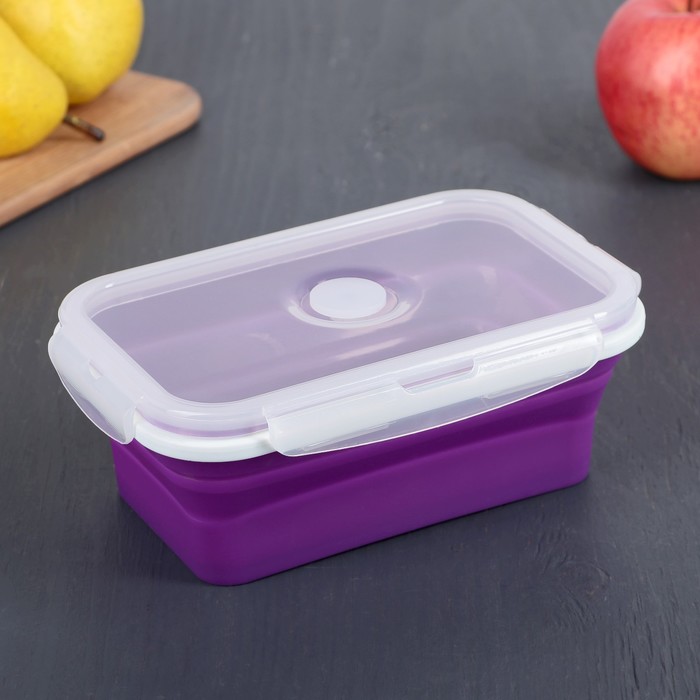 Контейнер складной 700 мл "Габи", цвета МИКС