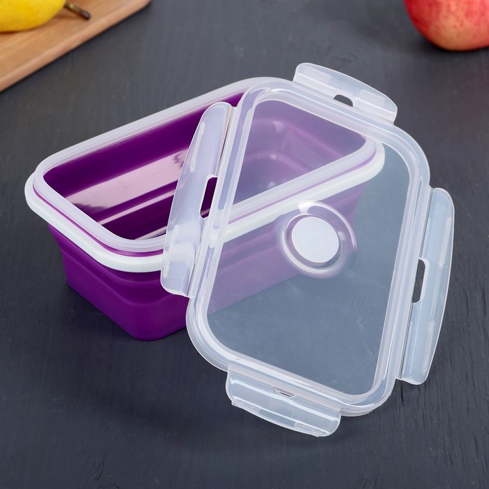 Контейнер складной 700 мл "Габи", цвета МИКС