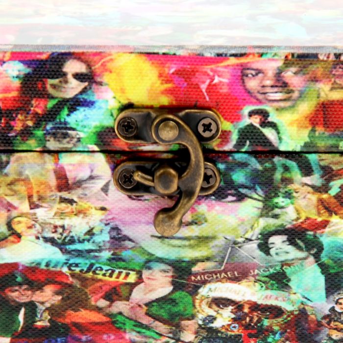 Шкатулка "Коллаж Майкл"