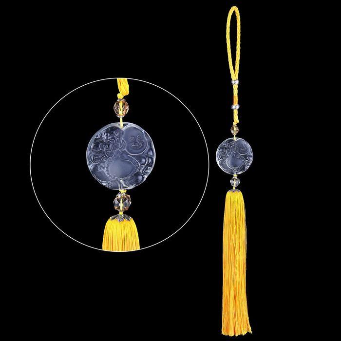 Подвеска "Хотэй" жёлтая