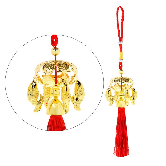 Подвеска-колокольчик "Четыре Хотея"