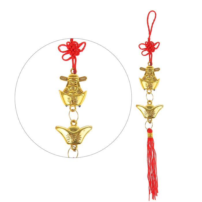 Подвеска с узлом счастья "Хотей"