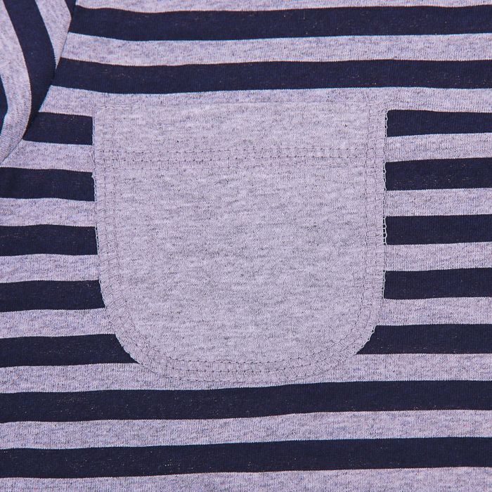 Комплект женский (джемпер, брюки), размер 60, цвет синий в полоску, кулирка