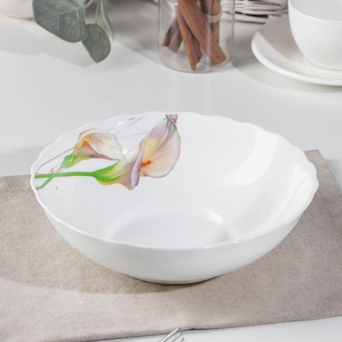 Салатник 600 мл "Дивные каллы"