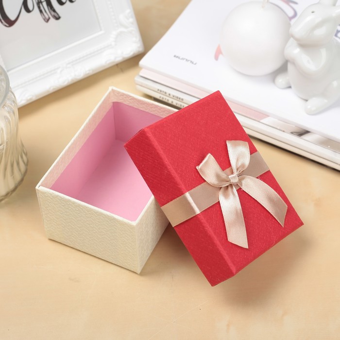 Набор коробок 3в1, красный, 16 х 10,5 х 8 - 11 х 8 х 6 см