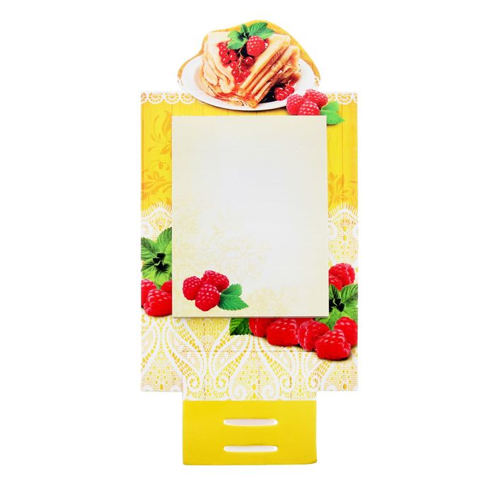 Блок с отрывными листами на подставке "Вкусные заметки", 30 листов