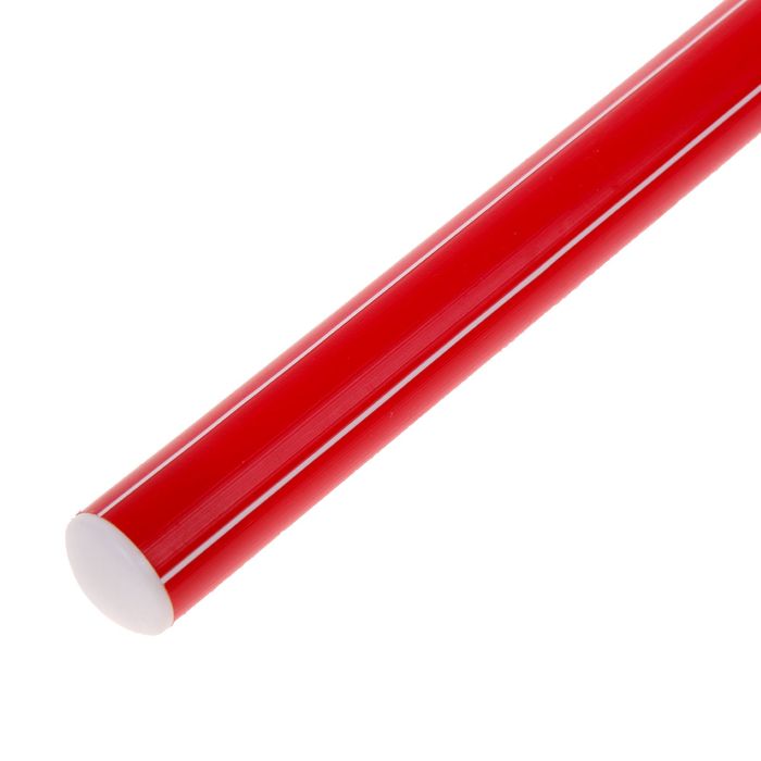 Палка гимнастическая 30 см, цвет красный
