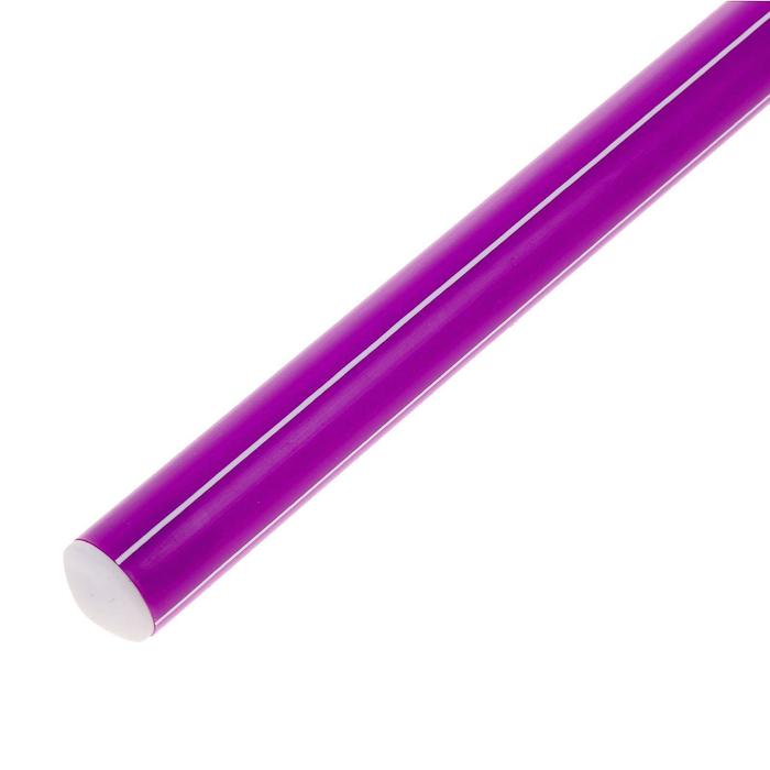 фото Палка гимнастическая 30 см, цвет: фиолетовый соломон