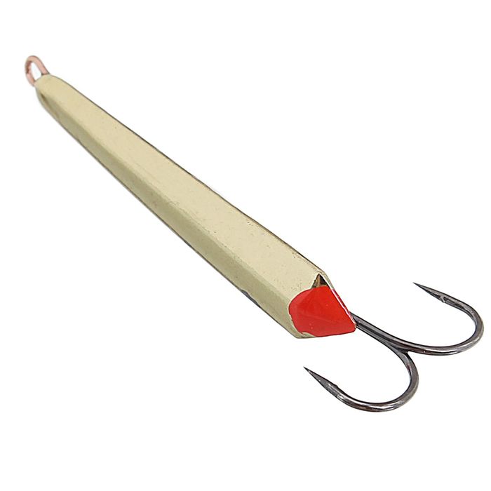 Блесна зимняя «Пирс» Лонг, вес 1,7 г, латунь, с двойником