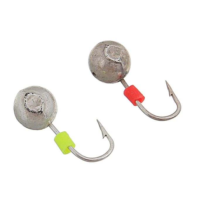 Мормышка литая «Шар» d5, с кембриком, 100 шт., серебро