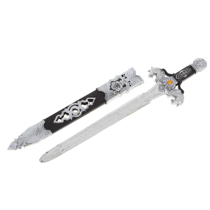 Меч "Воин", с ножнами, цвета МИКС