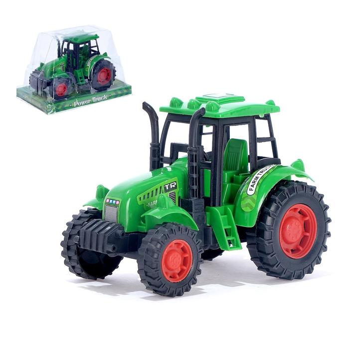 Трактор инерционный "Фермерский", цвета МИКС