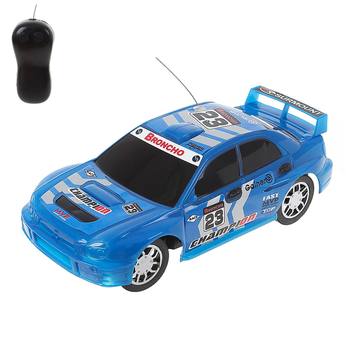 Машина радиоуправляемая "Гонка", масштаб 1:24, цвета МИКС
