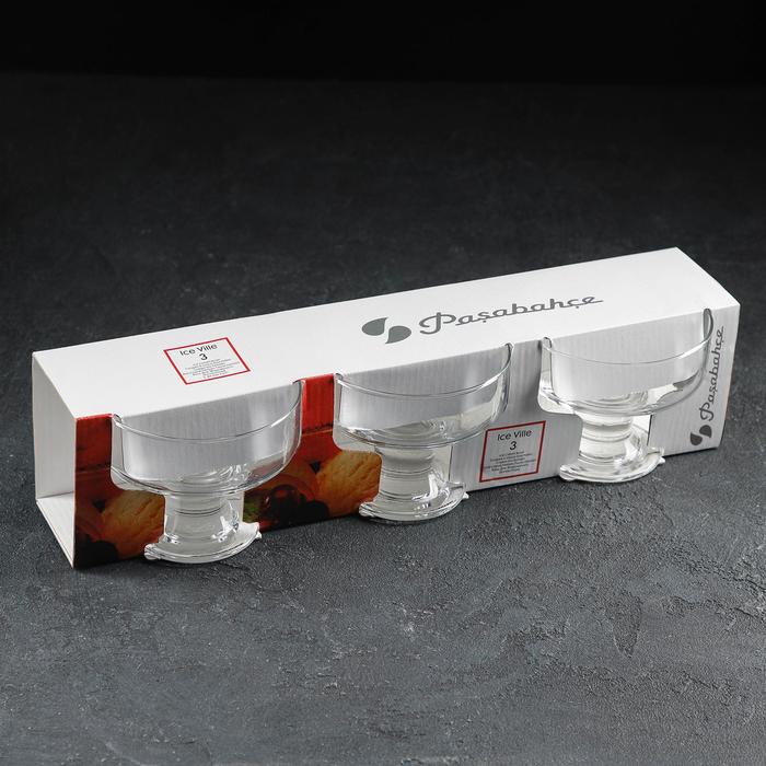 Набор креманок 130 мл "Айсвиль", 3 шт