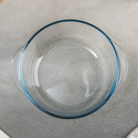 Кастрюля с крышкой для запекания Borcam, 1,5 л, круглая от Сима-ленд