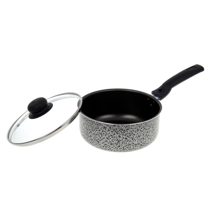 Ковш 2 л со съемной ручкой и стеклянной крышкой Scandia, d=18 см