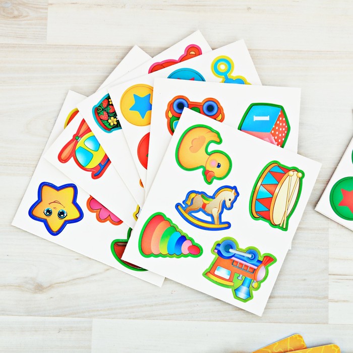 Игра лото для детей "Любимые игрушки"