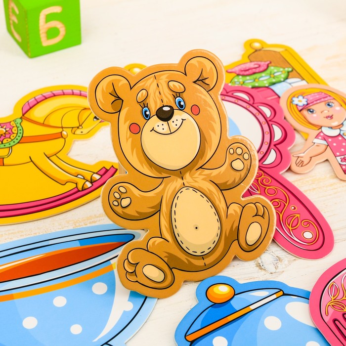 Трафарет "Куклы"