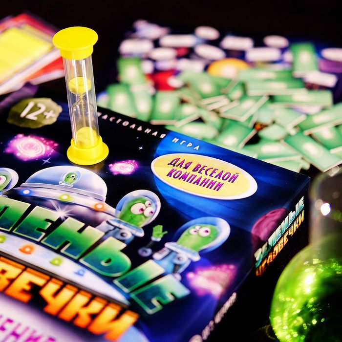 Настольная игра на объяснение слов "Зеленые человечки"