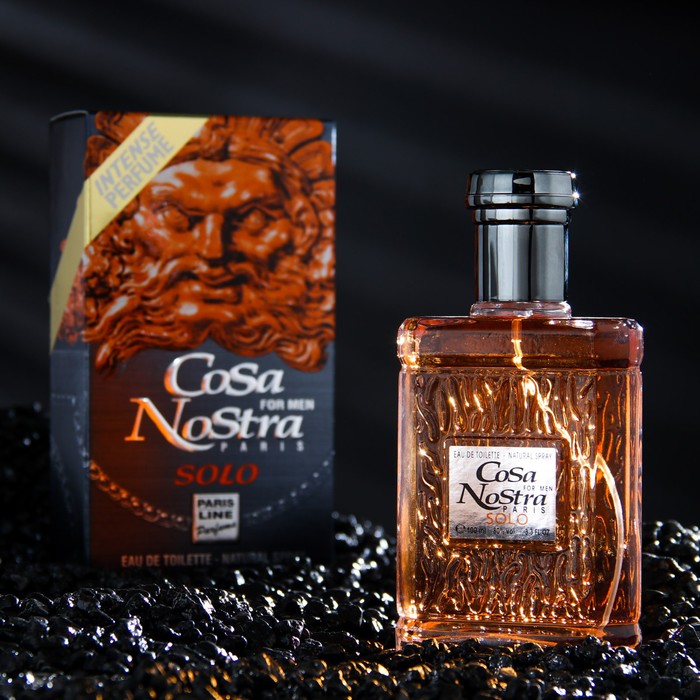 Туалетная вода мужская Cosa Nostra Solo Intense Perfume, 100 мл туалетная вода мужская cosa nostra solo intense perfume 100 мл