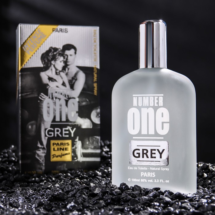 Туалетная вода мужская Number One Grey Intense Perfume, 100 мл туалетная вода мужская number one grey intense perfume 100 мл
