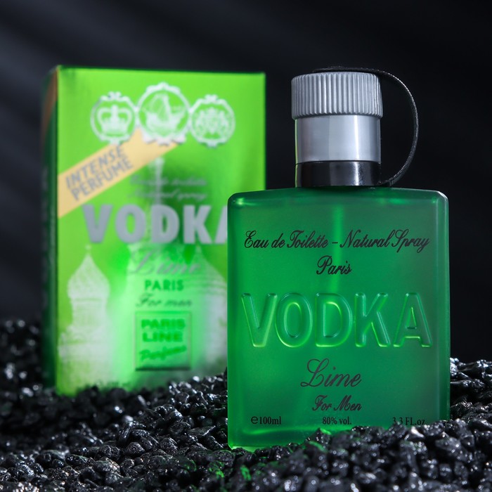 Туалетная вода мужская Vodka Lime Intense PerfumeD, 100 мл туалетная вода мужская vodka blackcurrant intense perfumed 100 мл