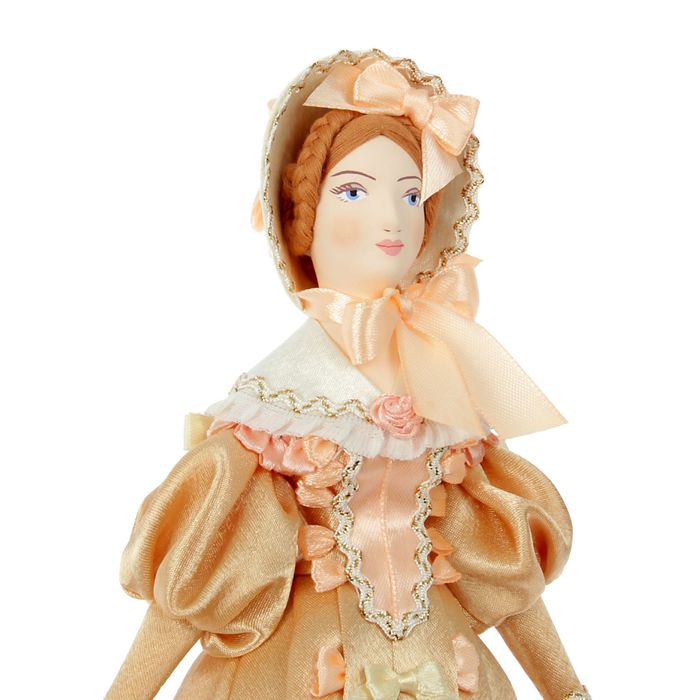 Сувенирная кукла "Дама в светском костюме 1-ой пол. 19 в. Россия"