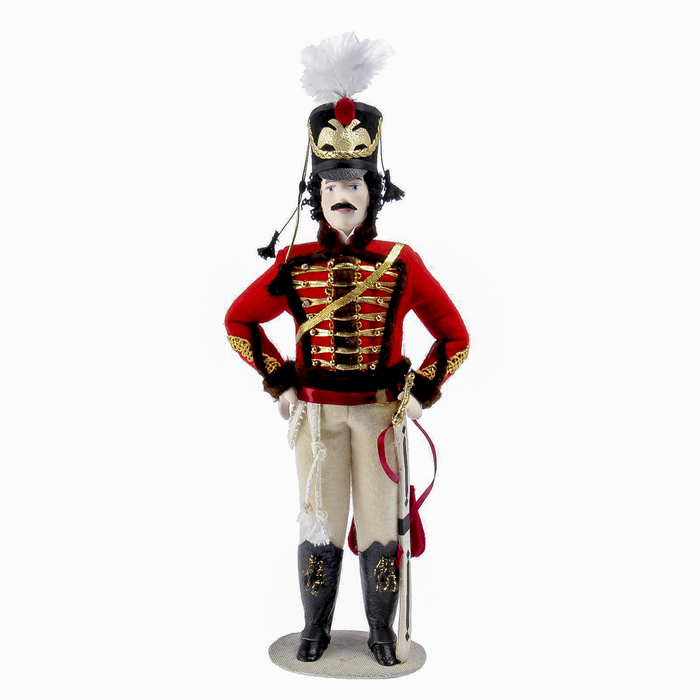 Сувенирная кукла "Гусар 1808-1809 гг. Россия"