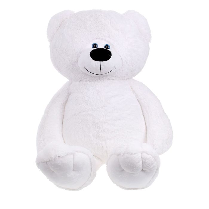Мягкая игрушка "Мишка Веня", цвет белый