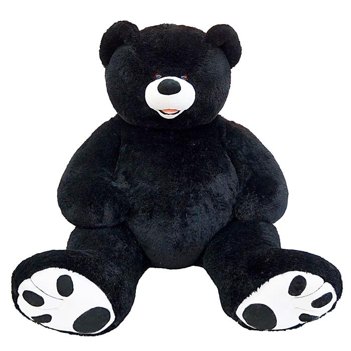 Мягкая игрушка «Мишка Патрик», цвет чёрный, 140 см