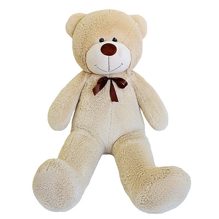 Мягкая игрушка "Мишка Федор", цвет бежевый, 145 см