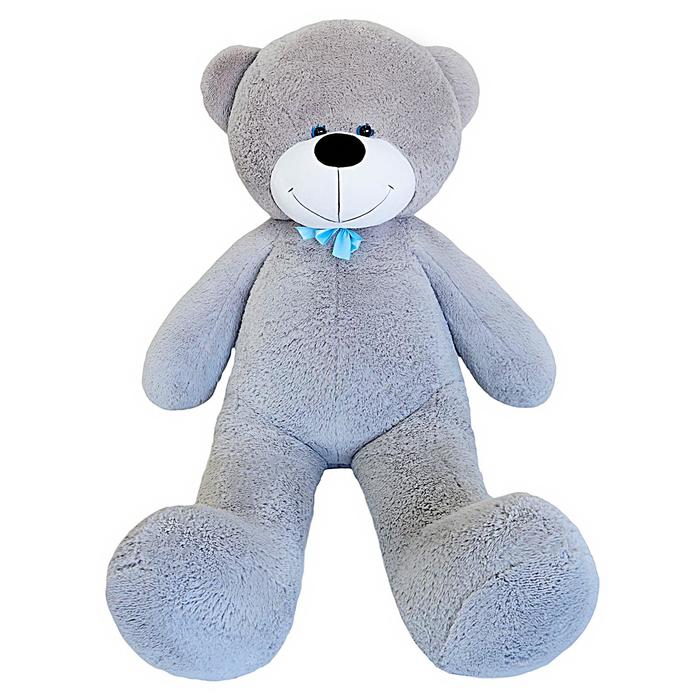 Мягкая игрушка "Мишка Федор", цвет серый, 170 см