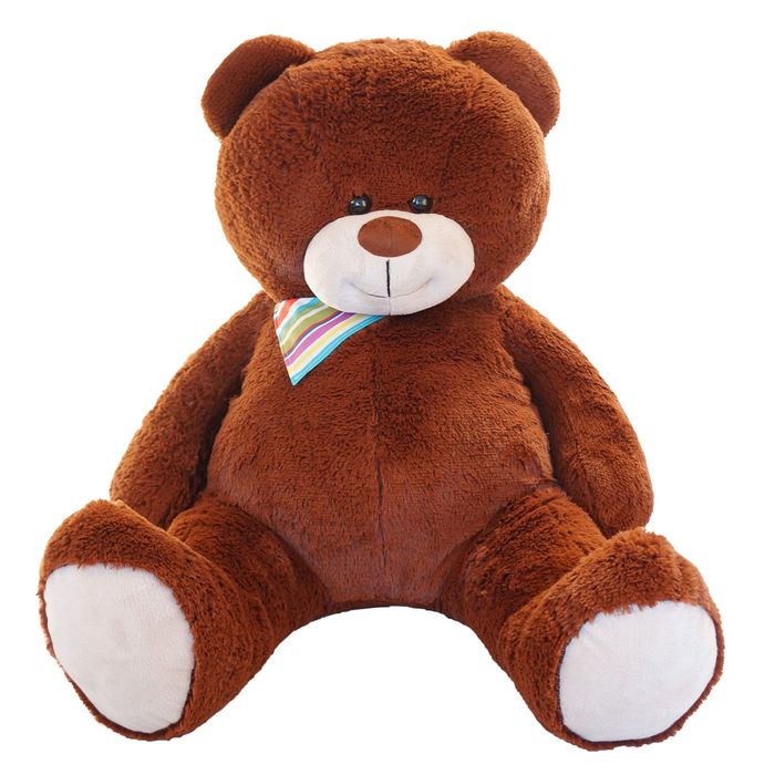 Мягкая игрушка "Мишка Добрыня", цвет коричневый, 105 см