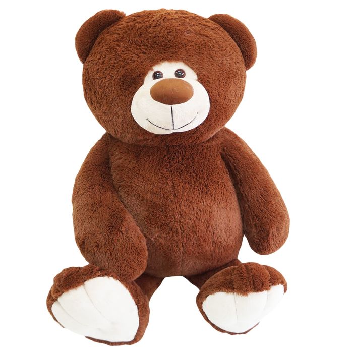 большая плюшевая собака. плюшевый медведь коричневый. веня мишка. 1440/бж. игрушка собака коричневая.